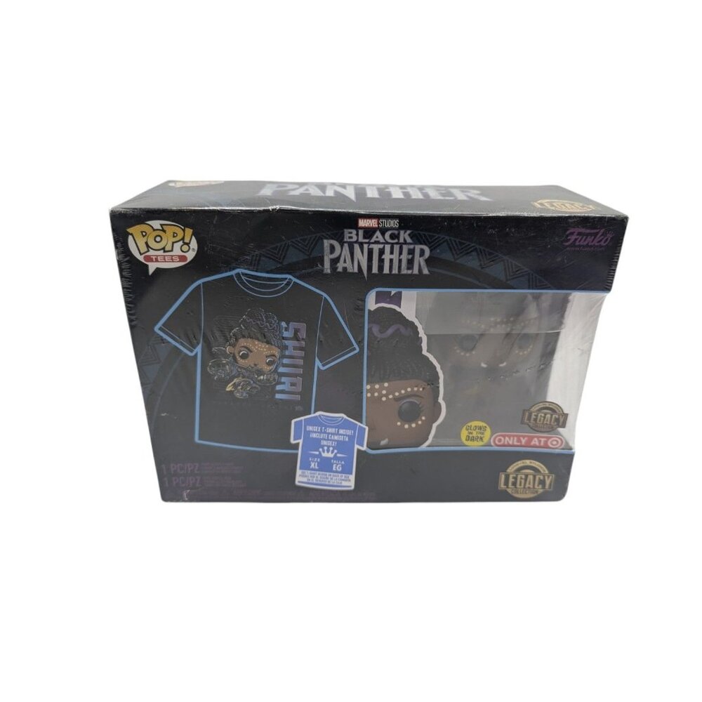 Funko Pop! Tees Marvel Studios Black Panther Legacy Shuri T-Shirt & Figure Set X